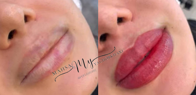دیگه نگران پاک شدن آرایشت نباش ،با ی شید لب و میکرو ابرو بن مژه ارایشت و دائمی کن